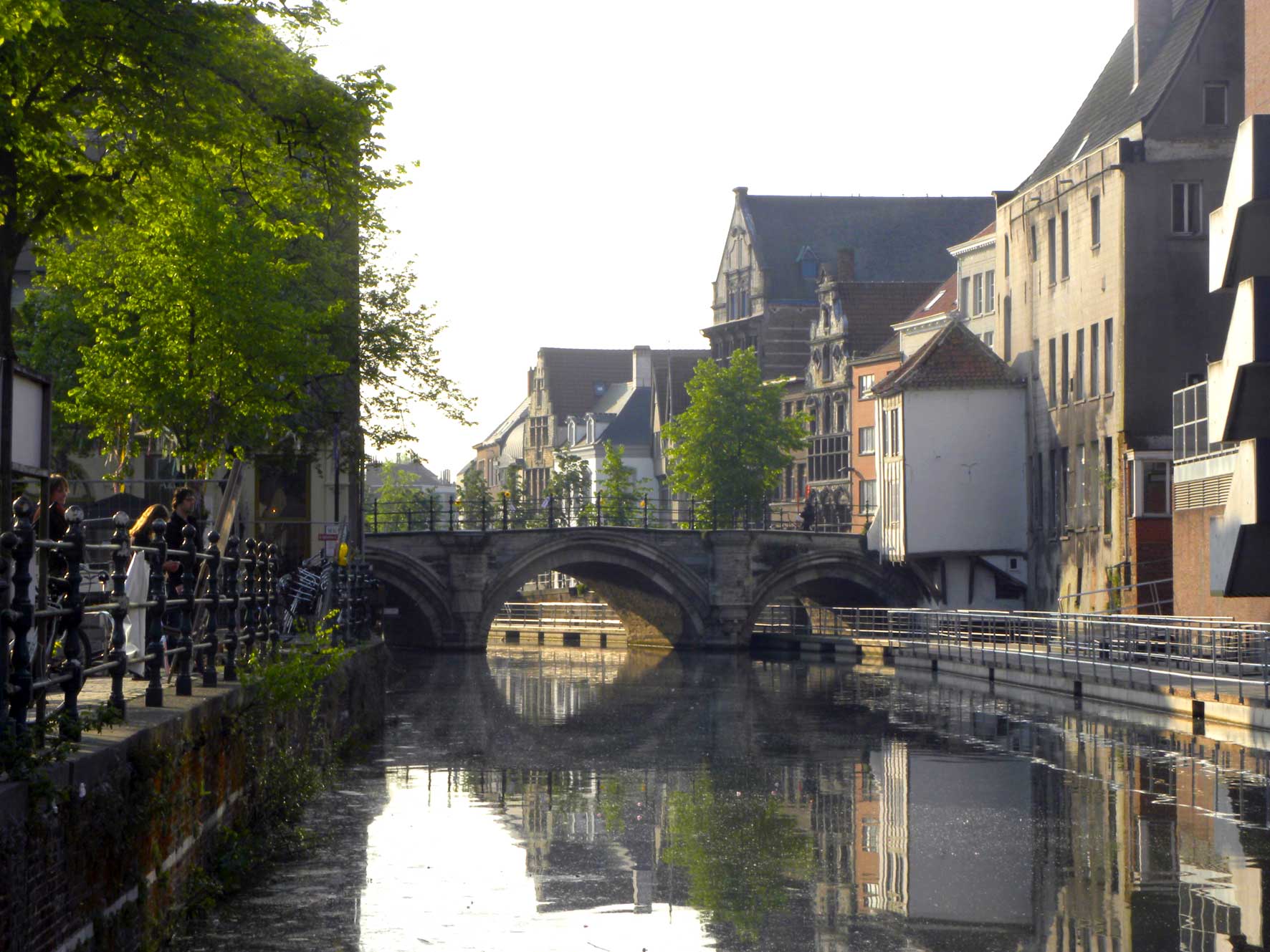 Rondvaart op de Binnendijle in Mechelen - Hoogbrug